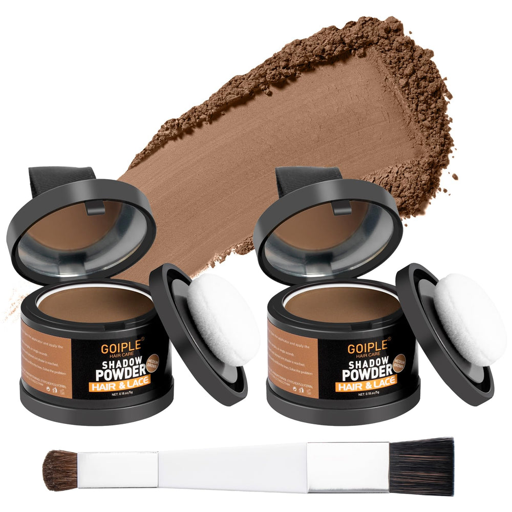 Lockmio Poudre couverture racines naturelle pour densifier le look
