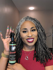 LOCLICIOUS brume sans résidu : laisse les locs doux et maniables.