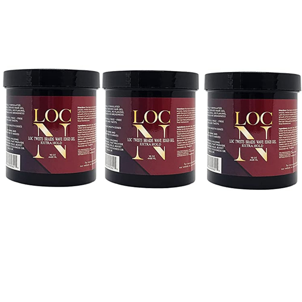 LOCN Gel Contours Tenue Maximale, pack 3 pour contours nets toute la journée