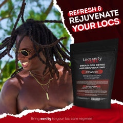 Locsanity BOLD Locs 8oz bag lasts for months