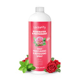 Locsanity brume hydratante à l'eau de rose et menthe pour cheveux.