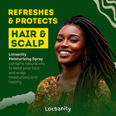 Locsanity ingredients-rose-menthe pour des ingrédients naturels qui respectent le cuir chevelu.