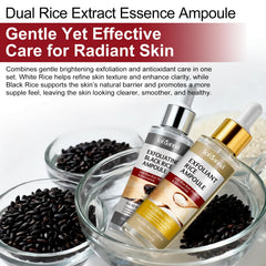 Lofuanna texture peau souple grâce au riz et extrait