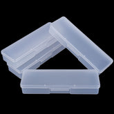 Lokyango boîte de rangement outils ongles transparente, légère et pratique en déplacement.