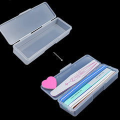 Lokyango lot de 4 boîtes ongles transparentes, pratique pour organiser les outils.