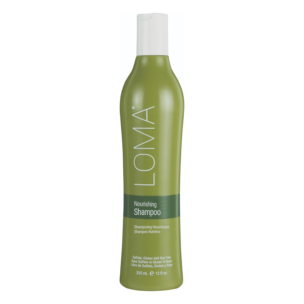 LOMA Shampoing nourrissant bouteille 12oz pour cheveux hydratés et éclatants
