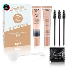 Kit Lomansa Coloration Cils noir instantané 8 ml pour un regard naturel
