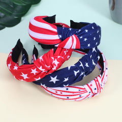 Lonext bandeau drapeau-americain elastique, maintien confortable.