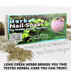 Long Creek Herbs Peau Mains Hydratée apaise la sécheresse.