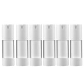 Longway bouteille pompe sans air 30 ml opaline, idéale pour voyager.