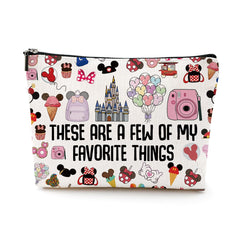 Sac LONGXIN maquillage voyage avec motifs contes de fées, idéal pour filles et familles