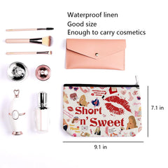 LONGXIN Sac maquillage zip souple – fermeture fluide pour un accès rapide