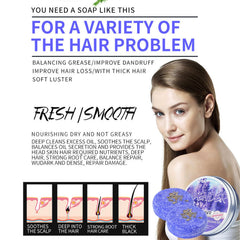 Barre Loobexery pour cheveux gris – nourrissante et éclatante.