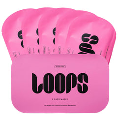LOOPS Double Take masque hydrogel glow: éclat immédiat et hydratation en profondeur.