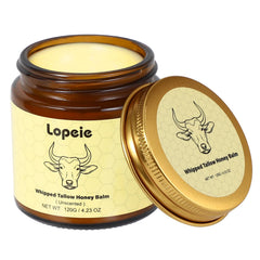 Lopeie Beef Tallow whipped moisturizer being applied for deep hydration