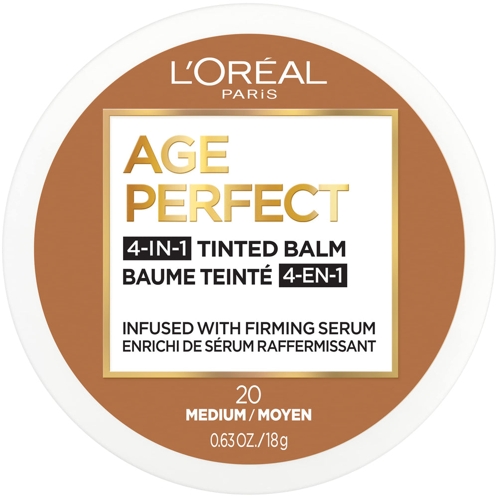 L’Oréal Paris Age Perfect Balm Teint 4-en-1 : application douce pour teint unifié.