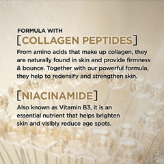 L'Oreal Paris Age Perfect Collagen Expert jar open reveals creamy overnight hydration formula