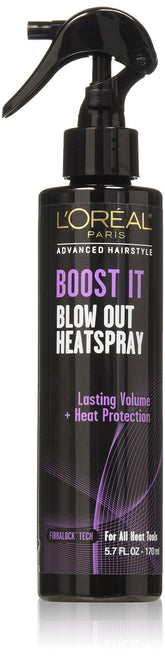 L Oréal Paris BOOST IT bouteille prête pour la mise en forme et protection contre la chaleur