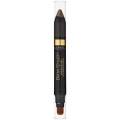 L'Oreal Paris Brow Stylist Kabuki Blender brow crayon in blonde for natural fill.