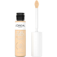 Correcteur sérum Radiant de L’Oréal Paris avec applicateur plat pour couvrance rapide.