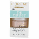L’Oréal Paris Gel défense yeux – Bouteille visible, hydratation légère immédiate.