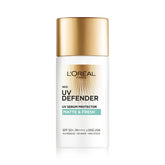 L’Oréal Paris écran solaire pack-shot, crème matte pour peau sans brillance.