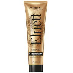 L’Oréal Paris Elnett – flacon, crème coiffante offrant tenue flexible et brillance sans résidu.
