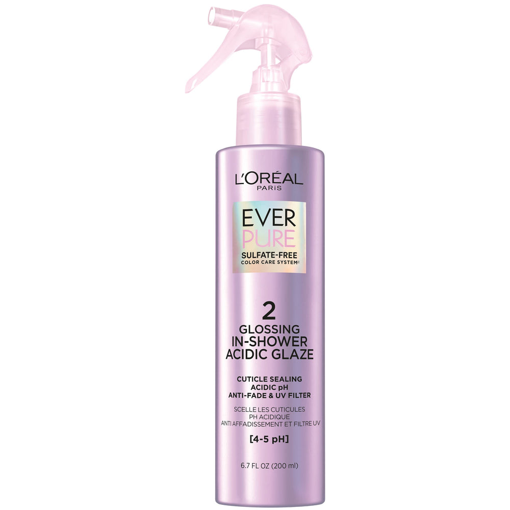 Shampooing glossant EverPure, bouteille pour cheveux propres et brillants.