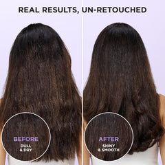 L'Oreal Paris EverPure Glossing Shampoo spray nozzle enables easy, targeted gloss application.