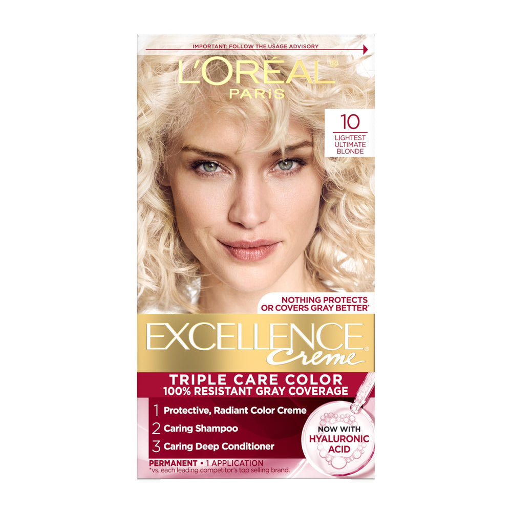 L'Oréal Paris Excellence Crème : emballage prêt à l'emploi du kit.
