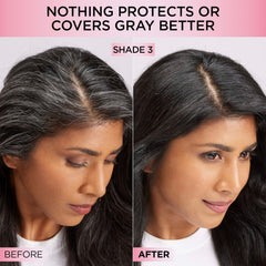 Shampooing soin enrichi d’acide hyaluronique pour cheveux propres.