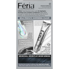 L'Oréal Paris Feria blond platine reflets prismatiques pour un look audacieux