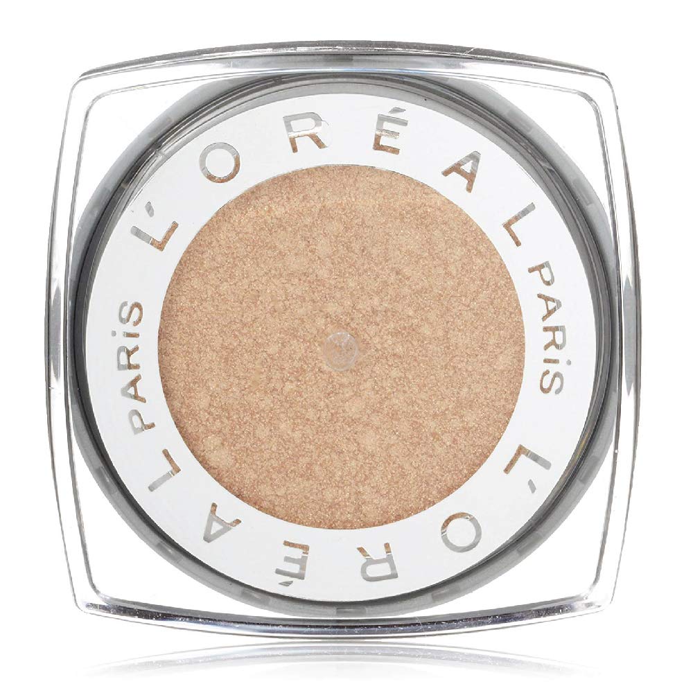 L’Oréal Paris Infallible 24H Shadow Eternal Sunshine sur l’œil; couleur intense et longue tenue.
