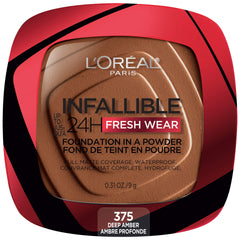 Fond de teint Infallible en poudre de L’Oréal Paris: texture légère prête à l’application.
