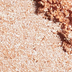 L'Oreal Paris Infallible highlighter on upper cheekbones for lift and glow.