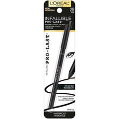 Texture cremeuse Loreal Paris Infallible Pro-Last crayon yeux qui glisse.