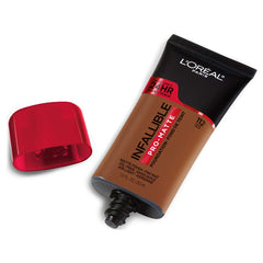Échantillons teinte Cocoa montrent une couvrance naturelle et modulable.