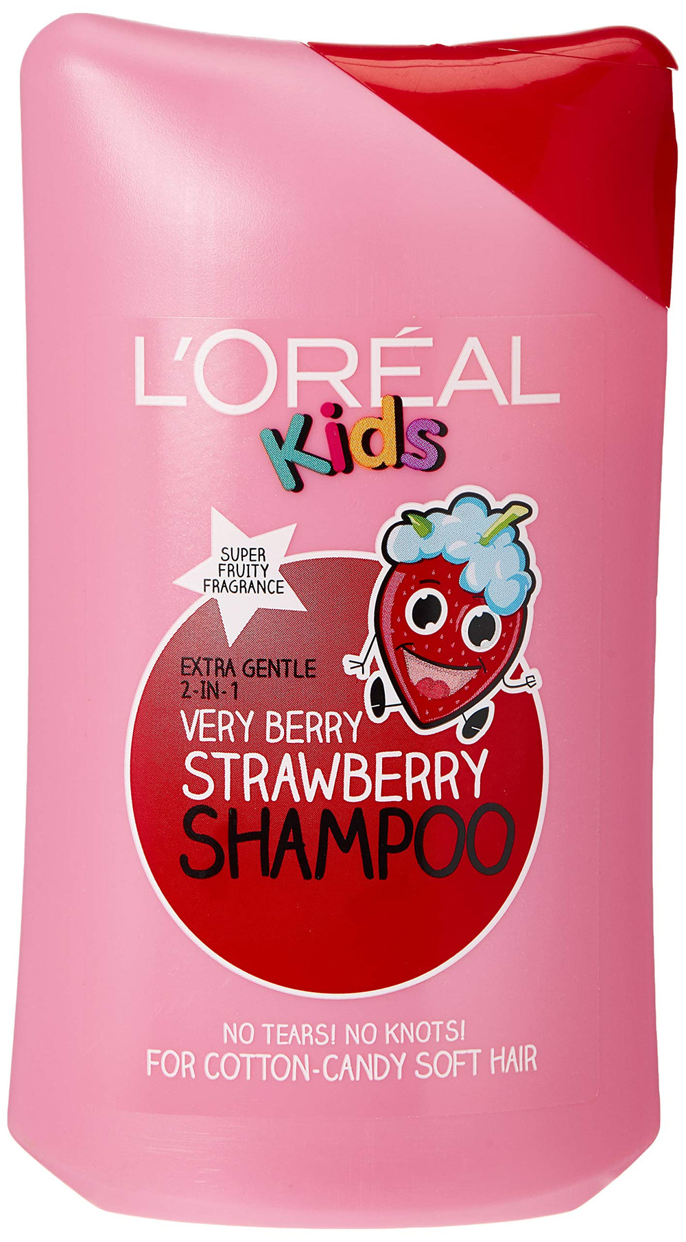 L’Oréal Paris Kids 2en1 bouteille près de la douche, nettoyage doux pour cheveux.