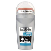 L’Oréal Paris Men Expert Fraîche Extrême – roll-on bouteille 50 ml, protection durable.