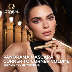 L’Oréal Paris Panorama Mascara – cils allongés grâce à la brosse multi-niveau.