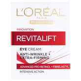 L’Oréal Paris Plénitude Revitalift Yeux – emballage moderne pour un usage quotidien.
