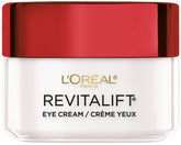 L’Oréal Paris Revitalift Crème Yeux antirides sur flacon, pour raffermir le contour.