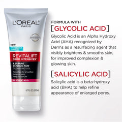 Texture gel Revitalift sur la paume, application douce et fluide