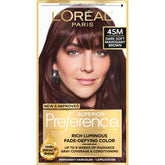 L’Oréal Paris Superior Preference 4SM kit-coloration, couleur lumineuse et durable.