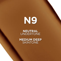 L’Oréal Paris True Match, finition naturelle, teint harmonieux et discret.