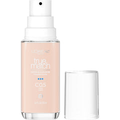 L’Oréal Paris True Match, flacon-pompe pratique pour doser facilement.