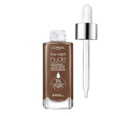 L’Oréal Paris True Match Nude Sérum Teint Flacon offrant hydratation légère et couvrance subtile.