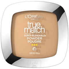 True Match, poudre compacte de L’Oréal Paris avec miroir, fini naturel durable.