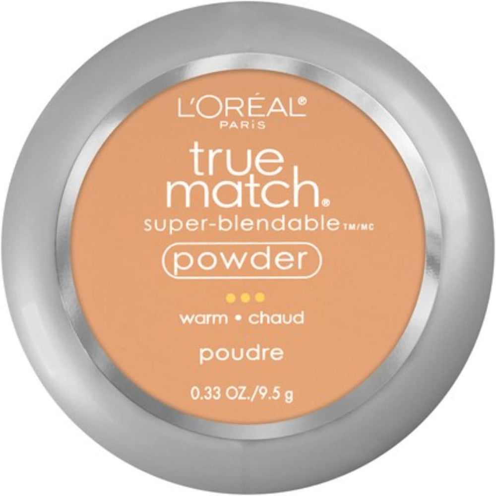 Poudre microfine True Match de L'Oréal Paris avec fini naturel léger.