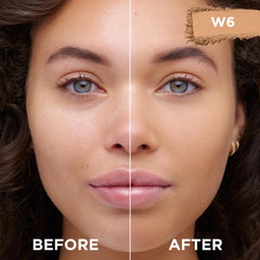 L’Oréal Paris True Match poudre avec nuancier précis pour un teint harmonieux.
